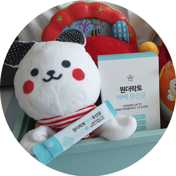  소중한 아기의 장건강  '원더락토 베베유산균'