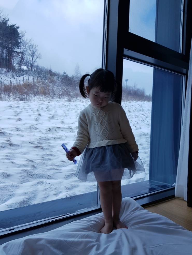 평창숙소-평창 알펜시아 리조트 근처에 위치한 위드포스코 레지던스 온돌방 이용후기 그리고 평창 한우 맛집