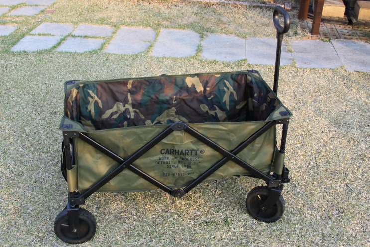  CARHARTT WIP UTILITY WAGON CAMO LAUREL 칼하트 웨건