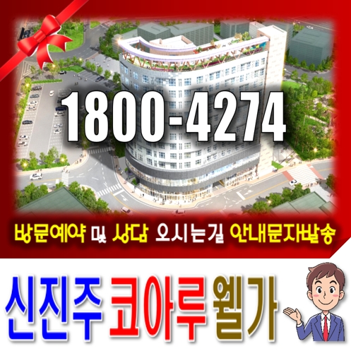  신진주 코아루 웰가 기다려온 수익형 부동산. 