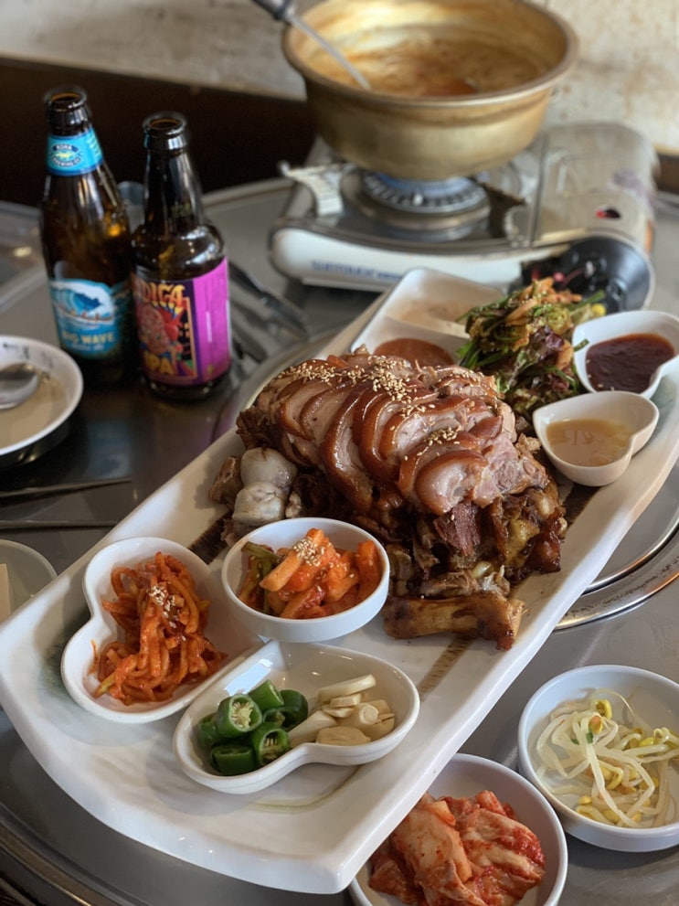  연남동 모임장소 한탕  족발 맛집(연트럴파크 바로 앞 ㅋ)
