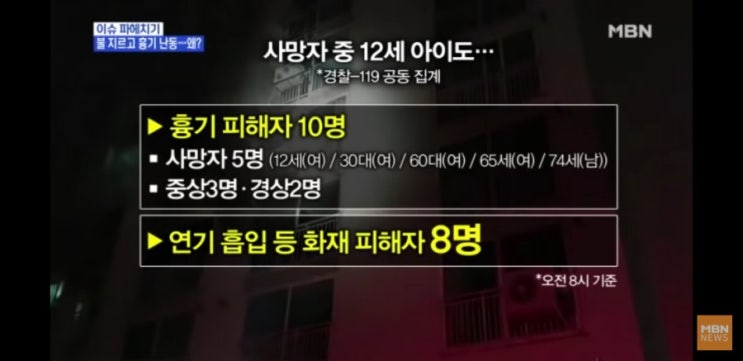  진주아파트화재 그리고..살인..