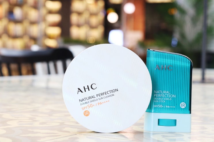  조보아 AHC썬쿠션&선스틱 열광자차 필수템