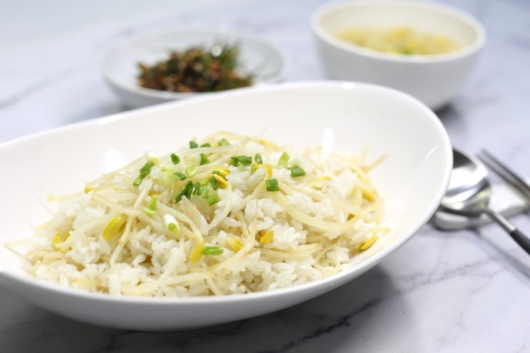  백종원 콩나물밥, 달래양념장과 함께!