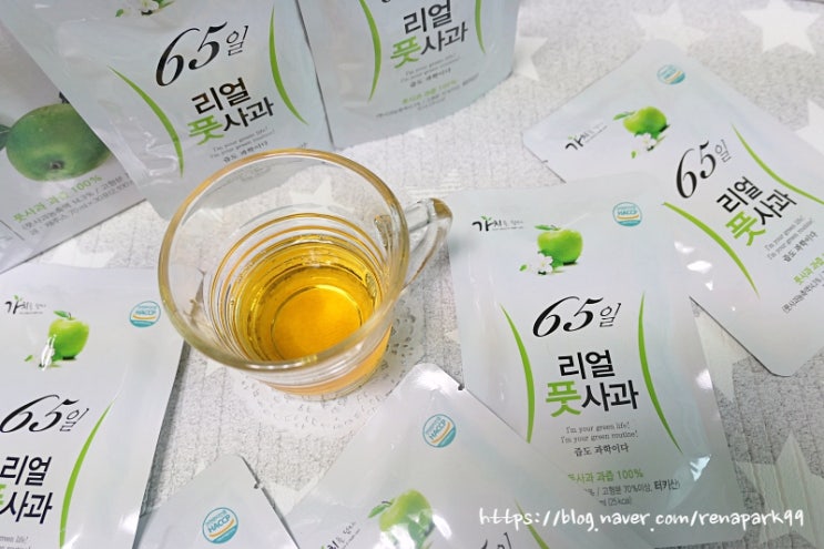  65일 리얼풋사과 플로리진 성분으로 체형관리 꾸준히~!