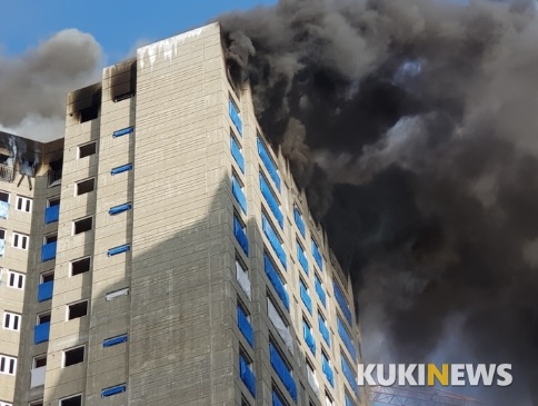 진주아파트 방화 화재. 주민 살해 5명 사망