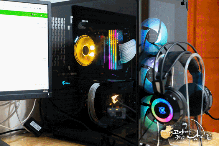  컴퓨터 케이스 교체 후기, 브라보텍 트레저 X9 920T 타이탄 글래스 블랙