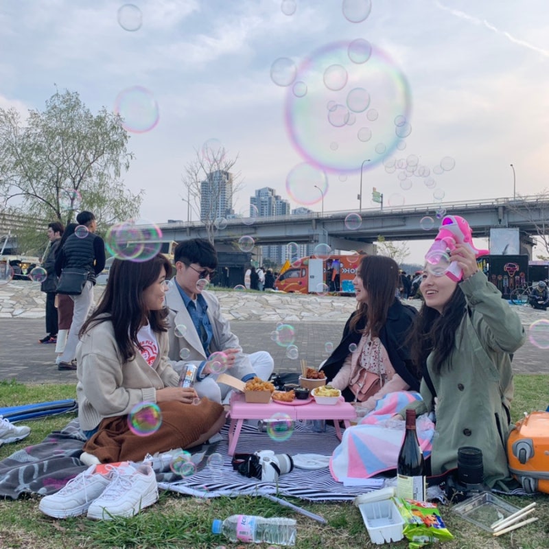 서울 반포한강공원 밤도깨비 야시장 놀고 먹기 ❤️