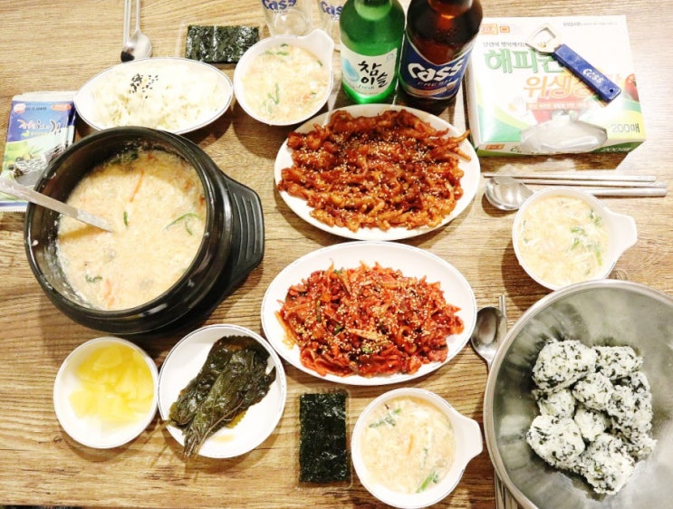  안성닭발맛집 공도닭발 얌얌불닭발 해물계란탕 최고 (D세트-무탕세트)
