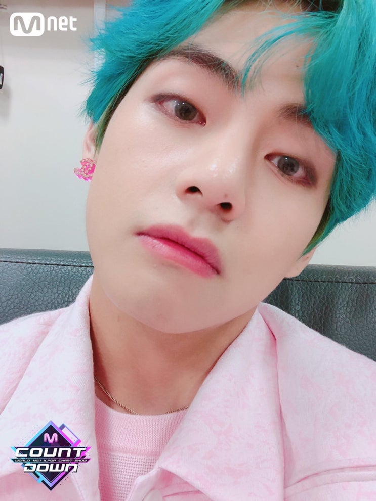  엠카 방탄소년단 셀카 공개!