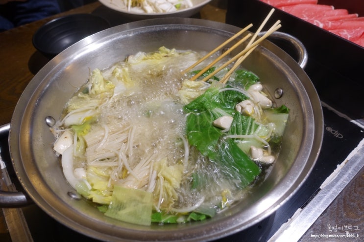  부산 해운대 장산 맛집, 뷔페식 샤브샤브 "로운 샤브샤브&샐러드바"