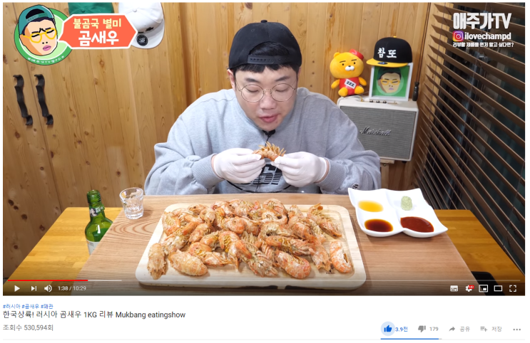  곰새우(Born in Russia) 그리고 새우몰 그리고 참PD