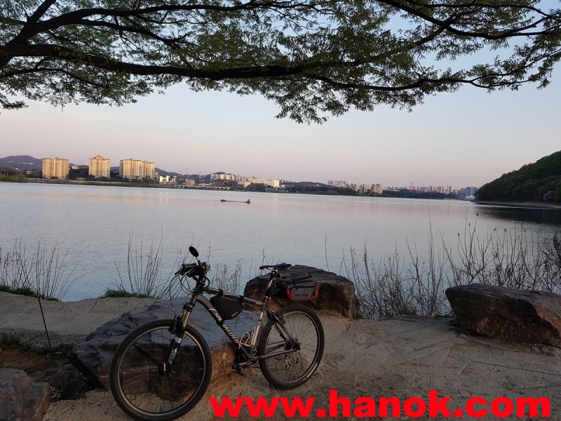 기힝 자전거 공기