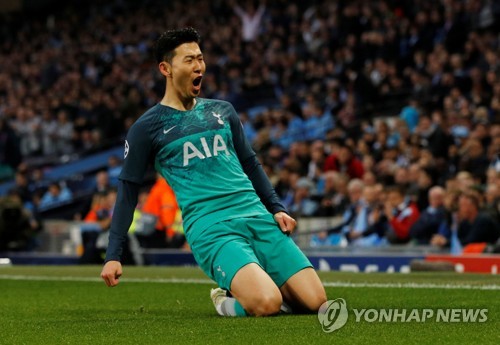  [축구] 맨시티-토트넘, 미친 존재감 손흥민 두 골!!! 4강 진출 이끈 우승주역 <챔스8강 2차전>