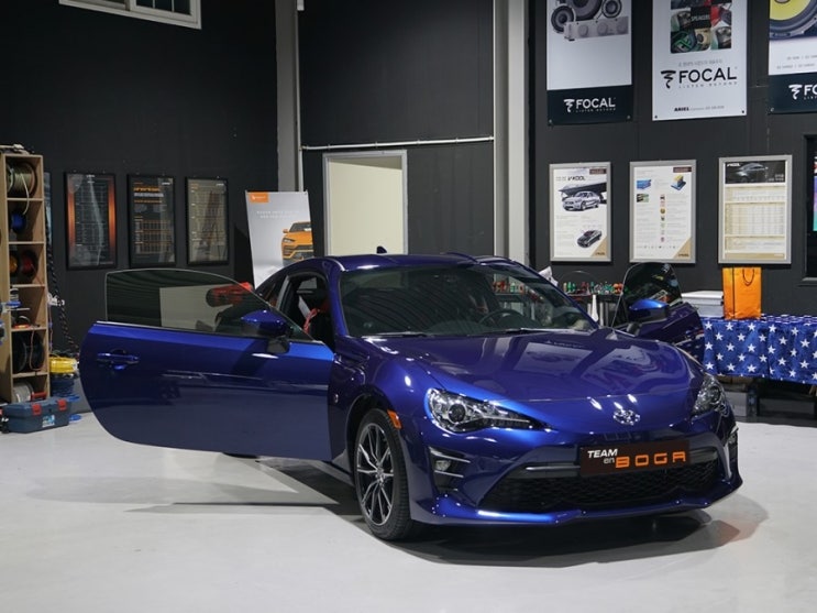  드라이빙의 감성 TOYOTA 86 GT , 보가 P1으로 카오디오의 감성까지 더하다.