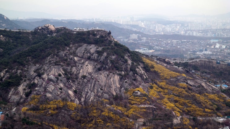  친구들과 안산자락길 걷기 190406