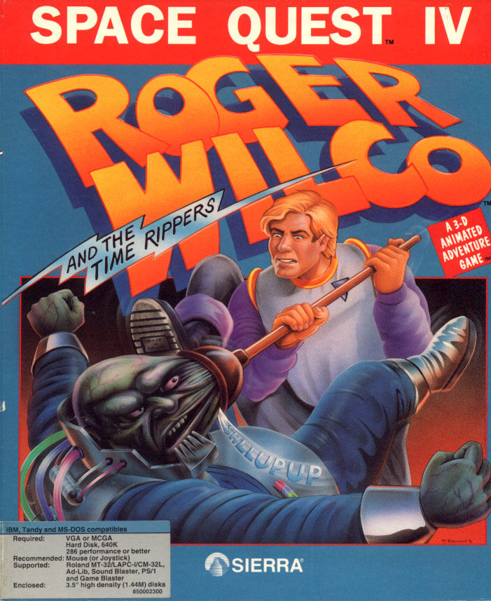 스페이스 퀘스트 4 (Space Quest IV: Roger Wilco and the Time Rippers) - 암호