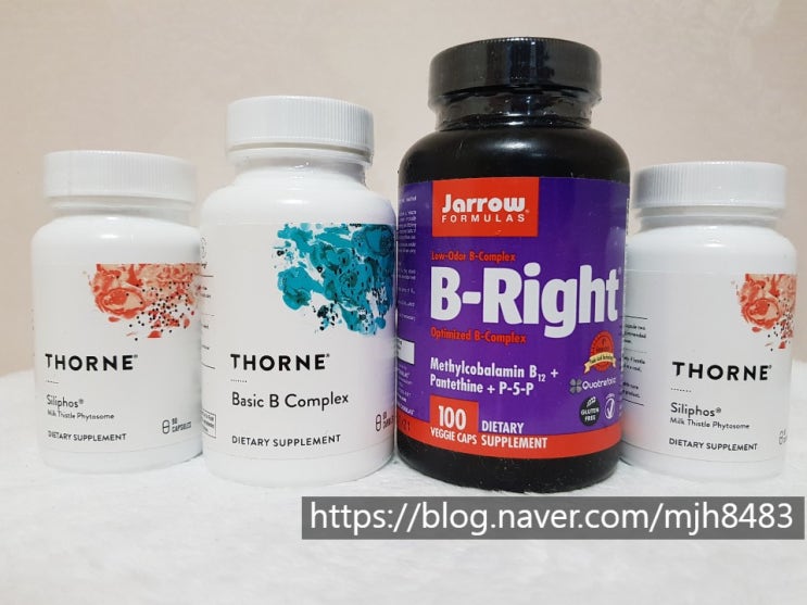  [배송후기] Thorne Research - 실리포스 & 베이직B 컴플렉스, Jarrow Formulas - 비라이트