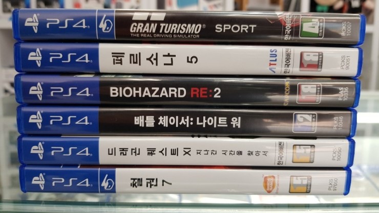  익산 사자게임 매장 재고현황(중고) 04/19