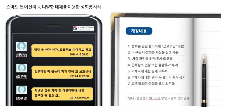  직장 내 성희롱 예방을 위한 사업주의 의무  