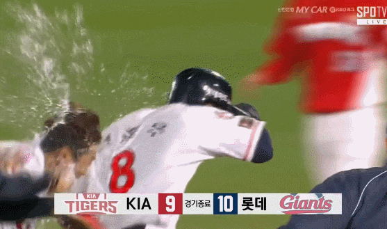  기적 같은 역전승! 롯데, 기아전 시리즈 스윕!