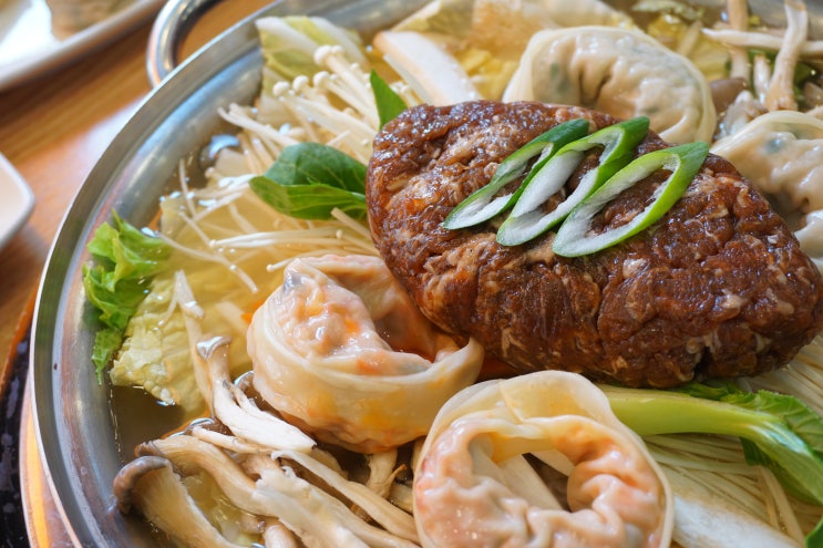  당하동 맛집 인천 만두전골 #바른손만두