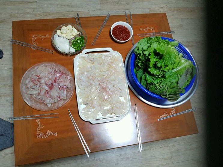  강진만에서 낚시