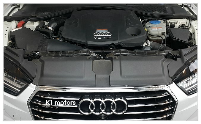  아우디A7 3.0TDI 냉각수 순환장애로 냉각수가 누수되는 고장  흡기카본오염. 부천 디젤차관리전문점 K1모터스
