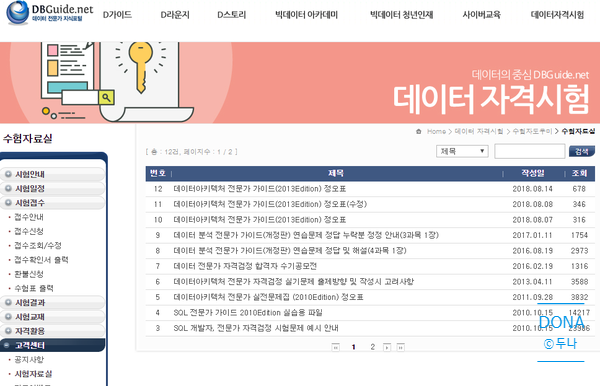 [SQLD 자격증 - 실습 파일] SQL 전문가 가이드 2013 Edition 실습파일 및 DB 실습용 테이블 생성 (Oracle, MySQL)