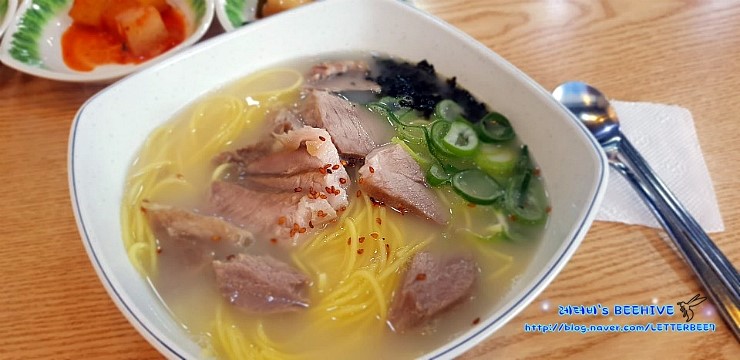 [인천 남동구청 맛집] 제주고기국수 - 부드러운 돔베고기가 한가득!