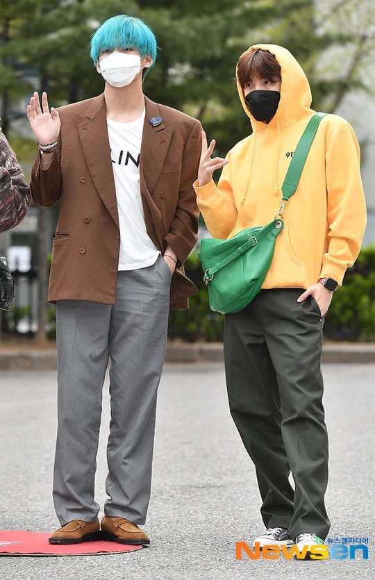  방탄소년단 뷔홉 / 20190419 뮤직뱅크 출근길
