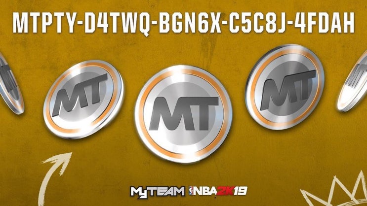  4/17일, 19일 NBA 2K19 MyTeam 라커코드 Locker Codes - Token, Bill Russell, Gold/Diamond Triple Threat