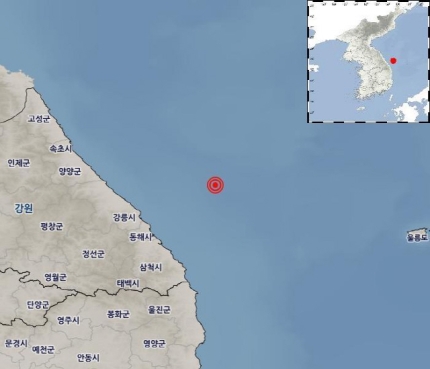 강릉 동해상 4.2 지진, 강원·경북·충북 등 영향···"건물 크게 흔들려