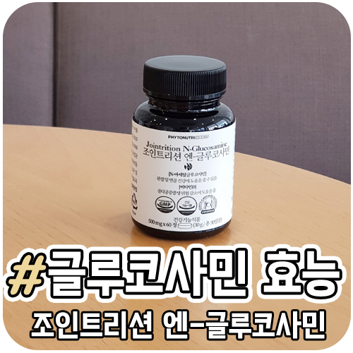  글루코사민 효능 인정받은 건강기능성식품
