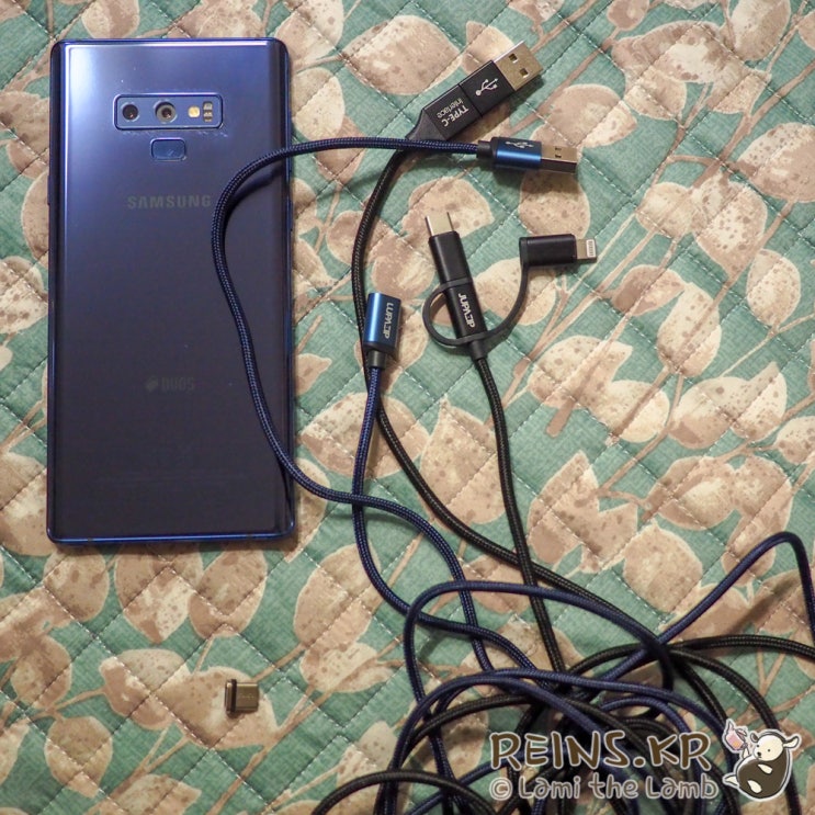  주파집 USB NEW 마그네틱 C타입 자석 고속충전케이블 사용기