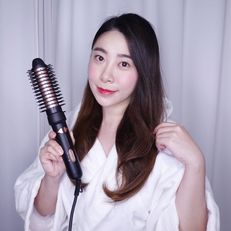  차홍 오토롤링고데기 골드에디션 웨이브 만들기 쉽다