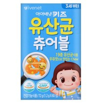  아이배냇 키즈 유산균 츄어블 72g