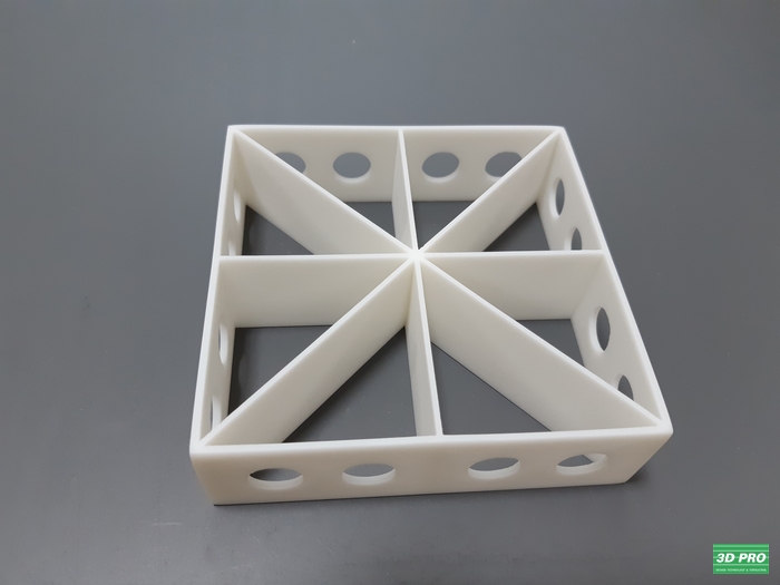 3D프린팅으로 출력한 분리형 박스 출력물