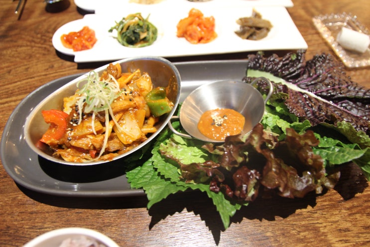  홍대맛집 더담 한정식 디너 1코스 후기