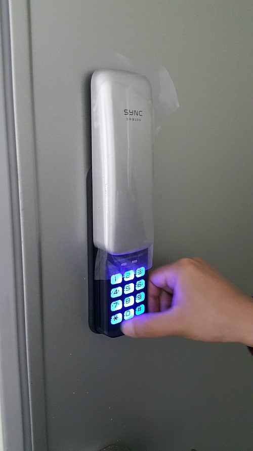  익산열쇠 신흥동 LG화학 번호키설치 입니다