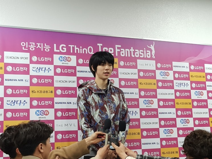  피겨 차준환 "아이스쇼 통해 팬들과 만날 수 있어 기뻐"