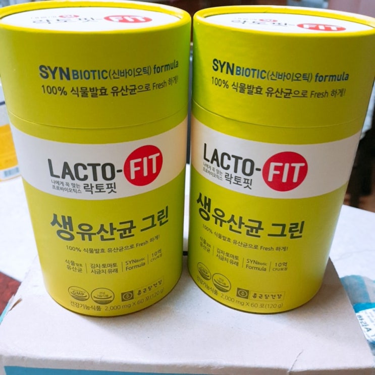  락토핏 생유산균그린 샀다.