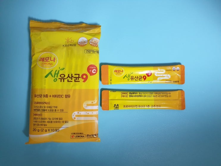  [건강] 생유산균과 비타민C의 만남, 경남제약 생유산균9C