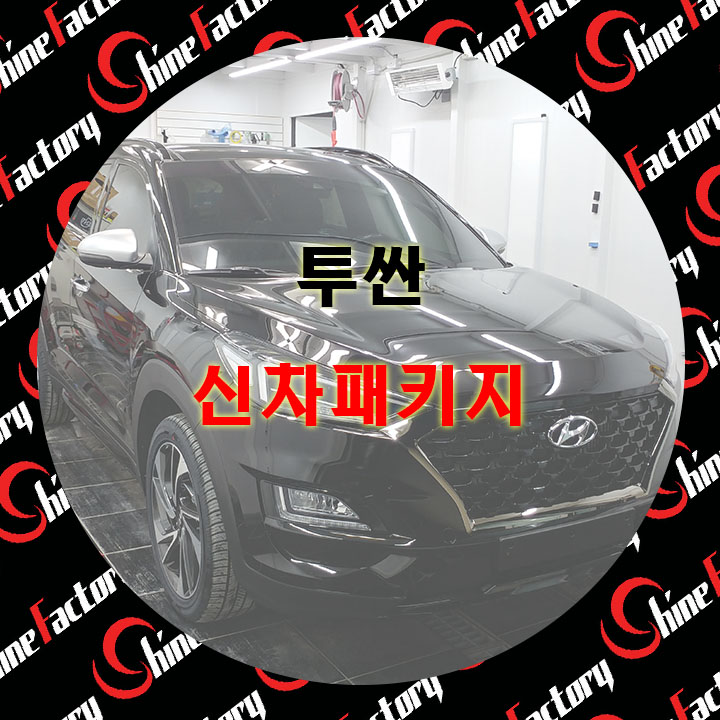  청주 신차검수 신차패키지 샤인팩토리로 정했다!! 투싼 솔라가드 슈프림