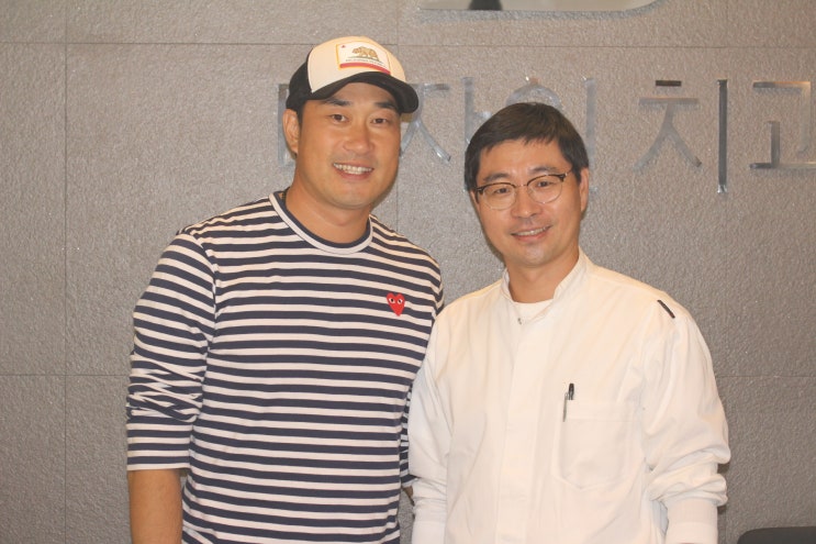  [디자인치과_강남구청역] with 봉중근 선수