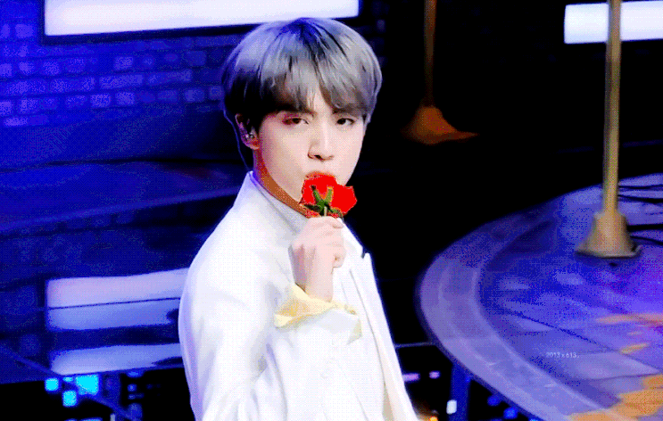  190419 뮤직뱅크 방탄소년단 진 GIF