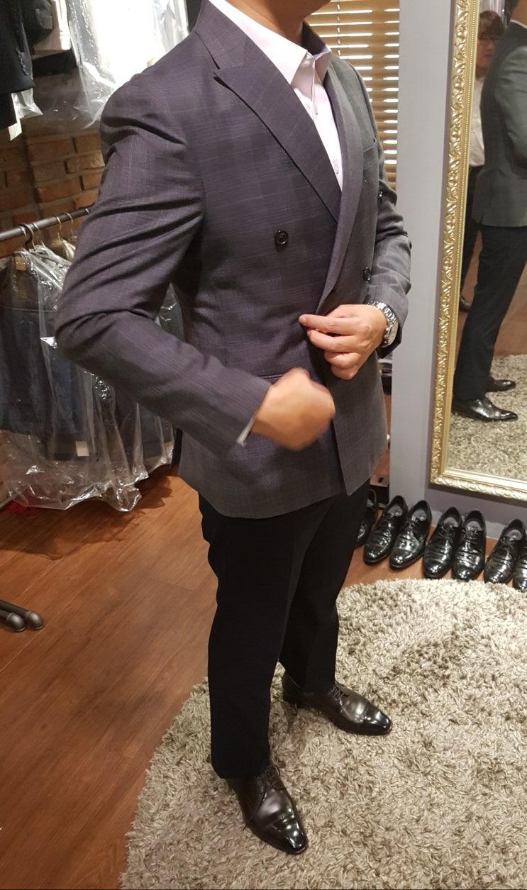  맞춤양복추천 여기서 했어요.