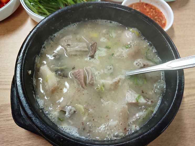  서울 시흥동/금천구청역 '우리집순대국' 순대국