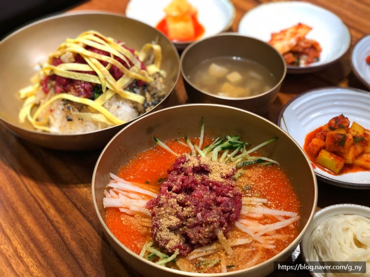  울산 맛집 - 함양집 본점 (한우 물회, 육회 비빔밥 맛집)
