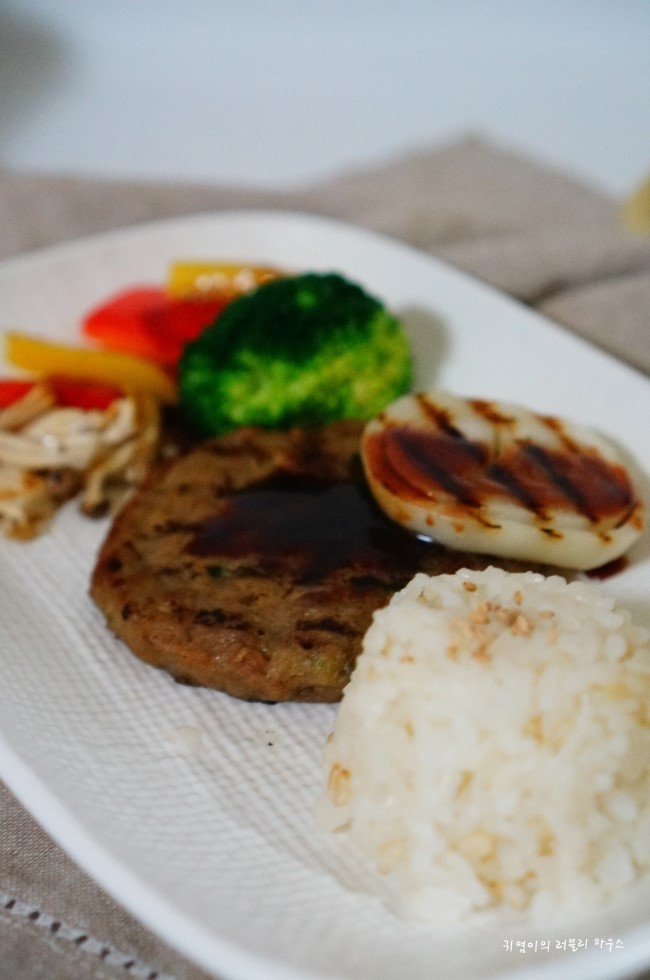  김나운 떡갈비 밥반찬 간편하고 맛있어!!!
